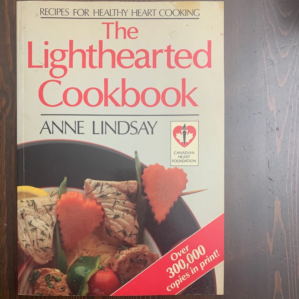 2 FOR $15 Vintage pbk heart-healthy cookbook 1988